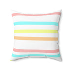 Draw the Line Square Pillow Home Decor Pink Sweetheart