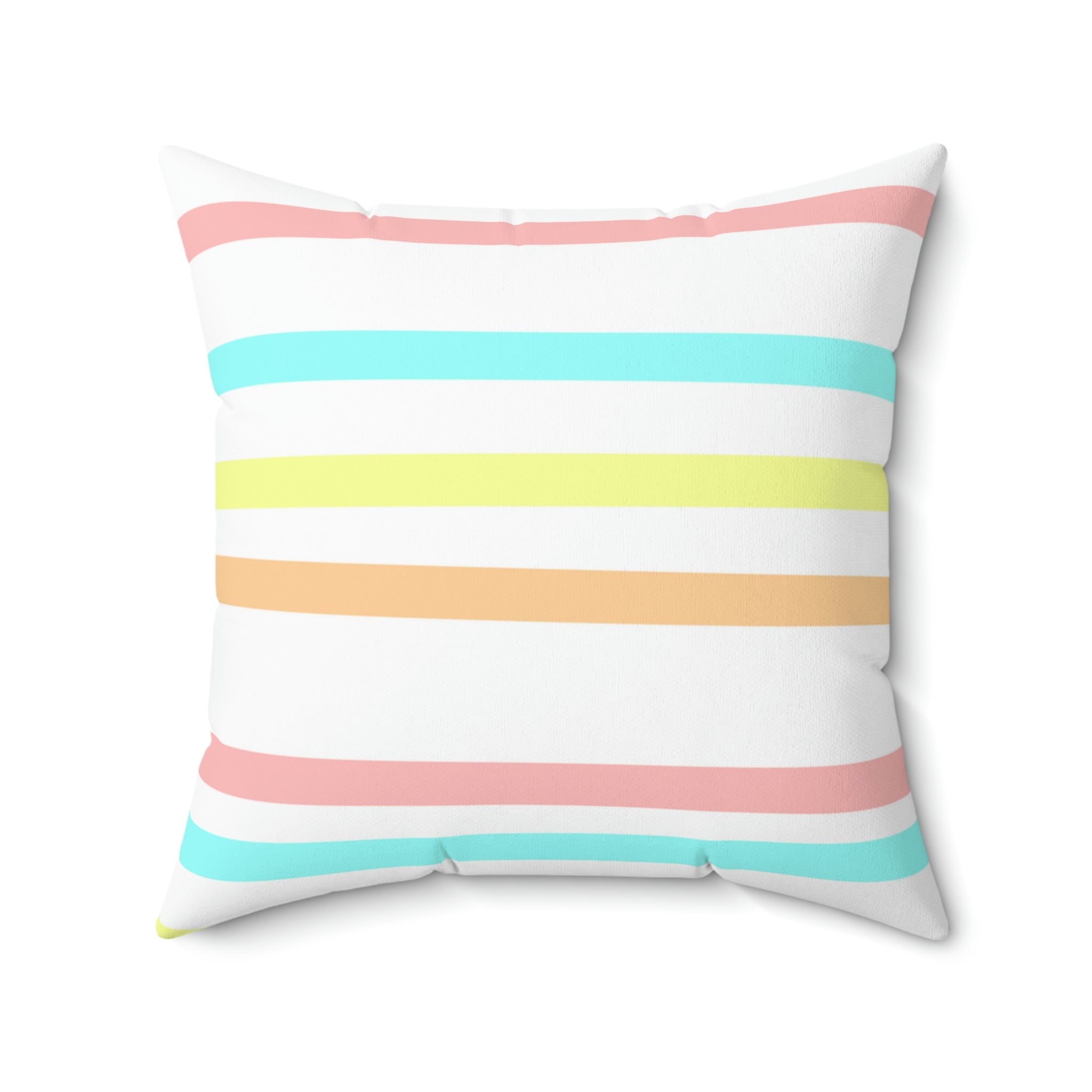 Draw the Line Square Pillow Home Decor Pink Sweetheart
