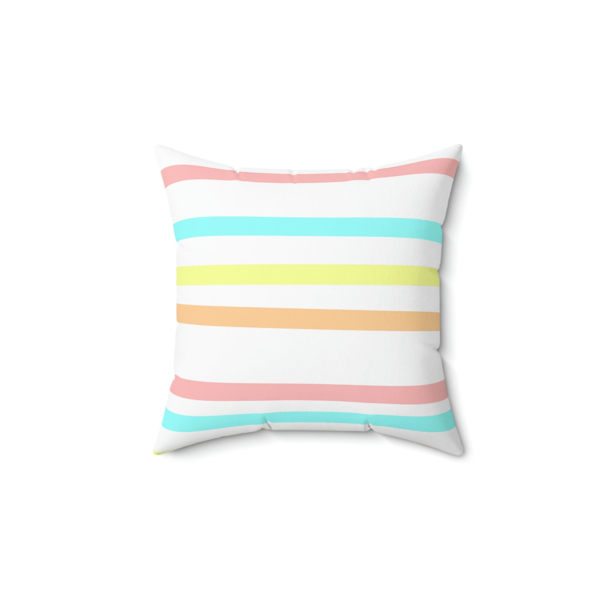 Draw the Line Square Pillow Home Decor Pink Sweetheart