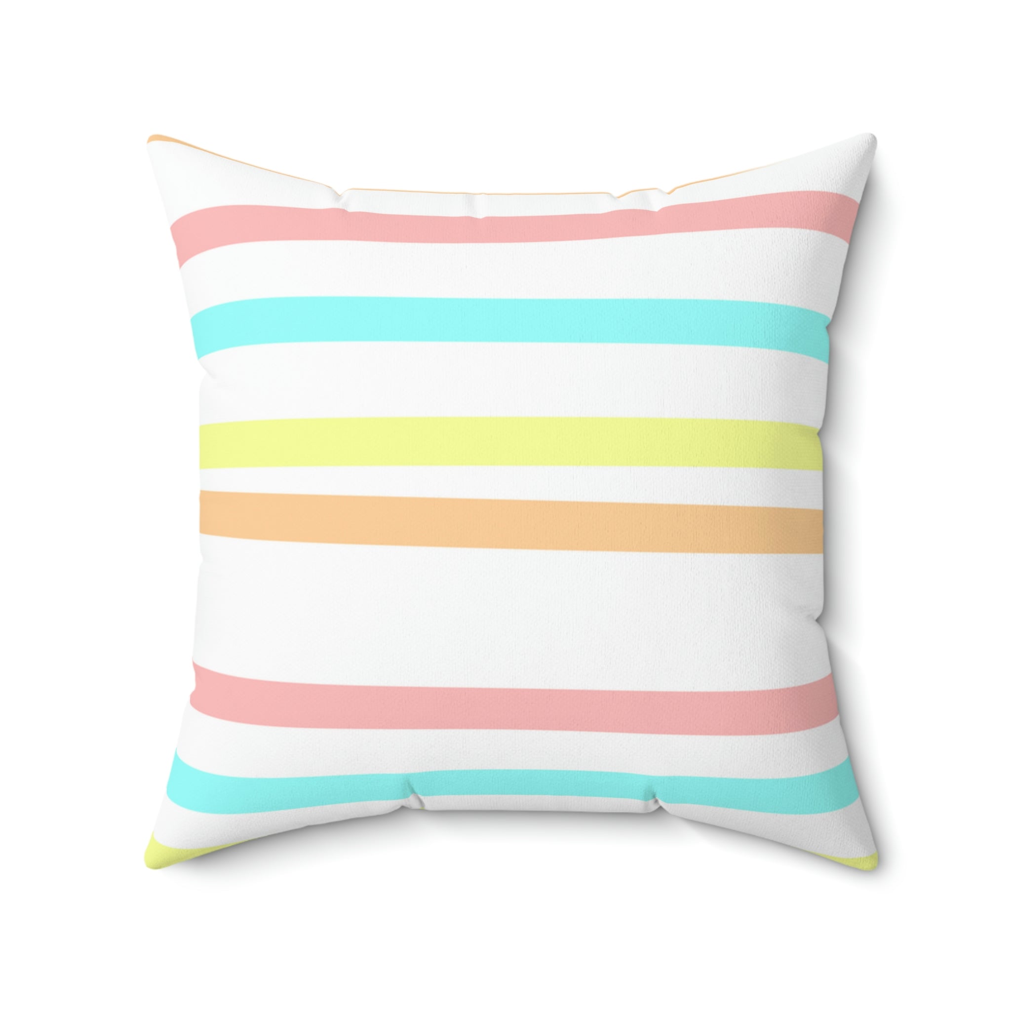Draw the Line Square Pillow Home Decor Pink Sweetheart