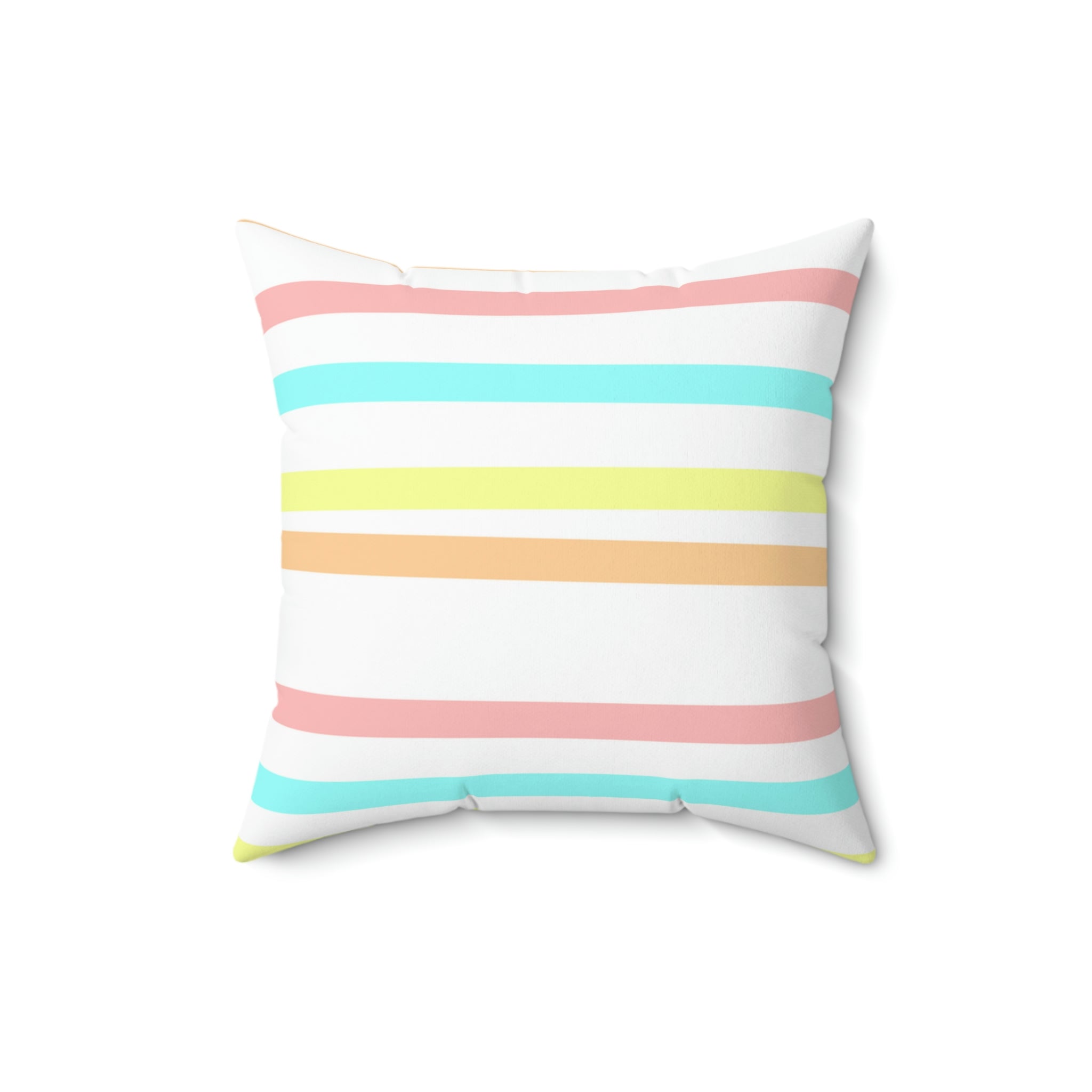 Draw the Line Square Pillow Home Decor Pink Sweetheart