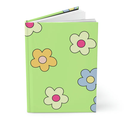 Electric Florals Hardcover Matte Journal Paper products Pink Sweetheart