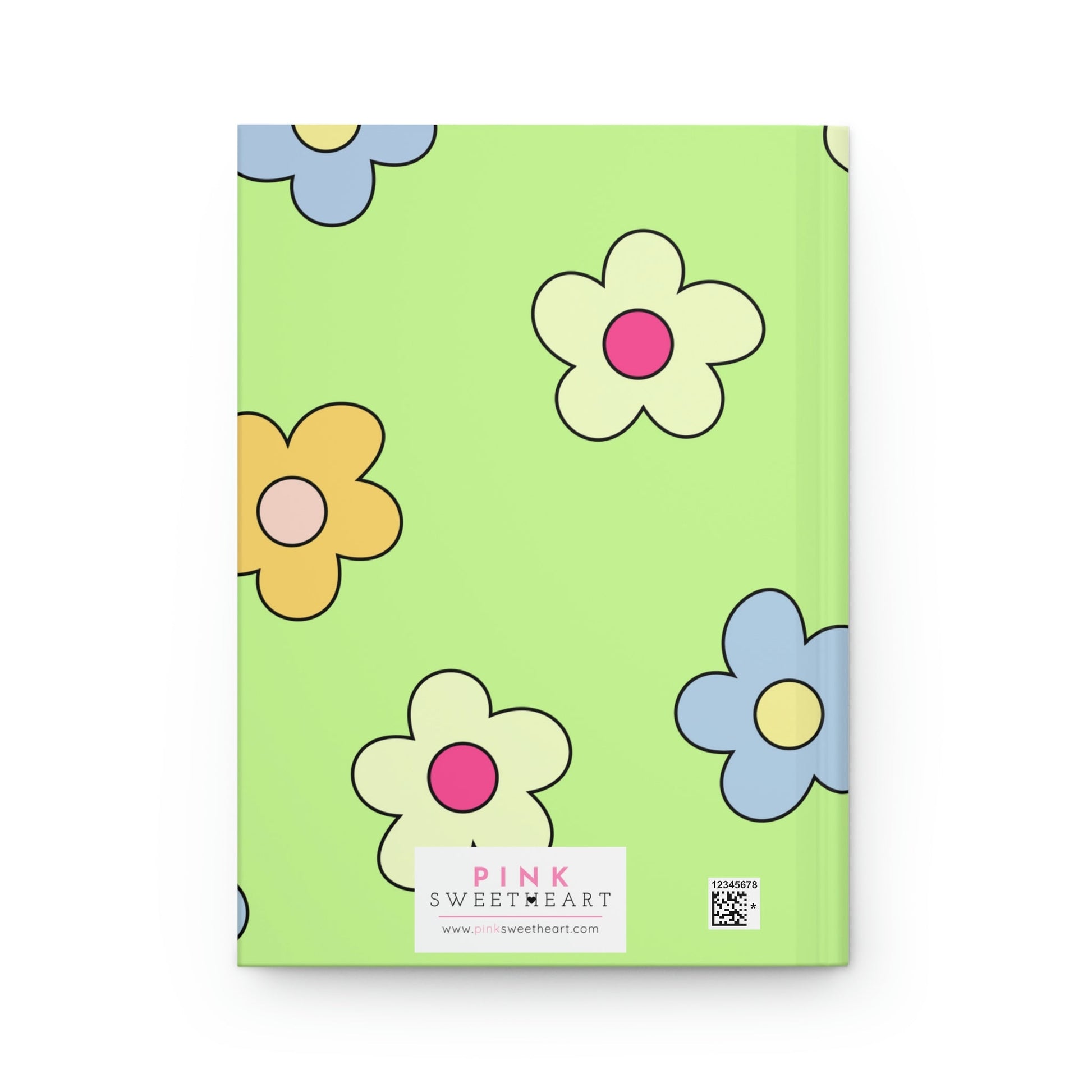 Electric Florals Hardcover Matte Journal Paper products Pink Sweetheart