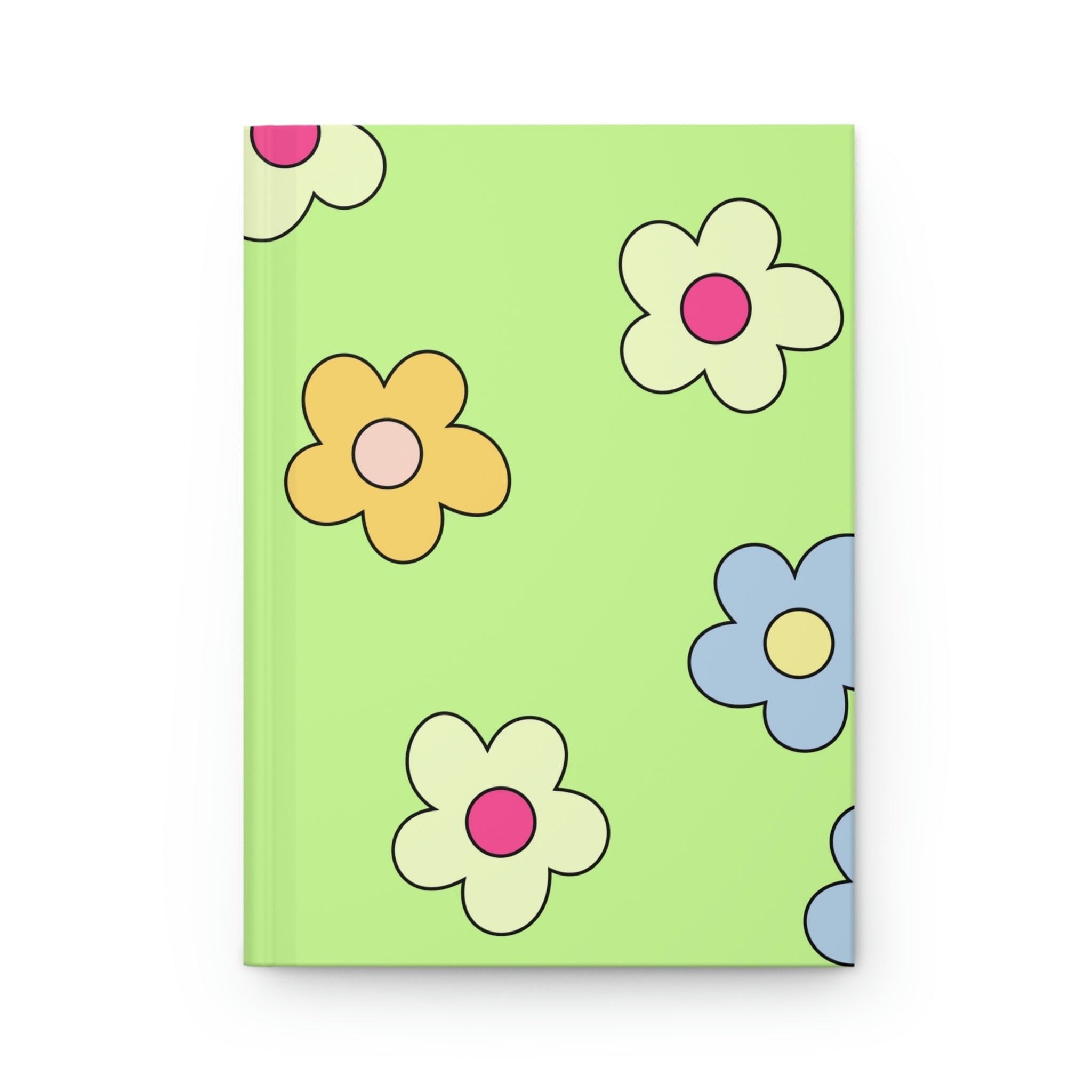 Electric Florals Hardcover Matte Journal Paper products Pink Sweetheart