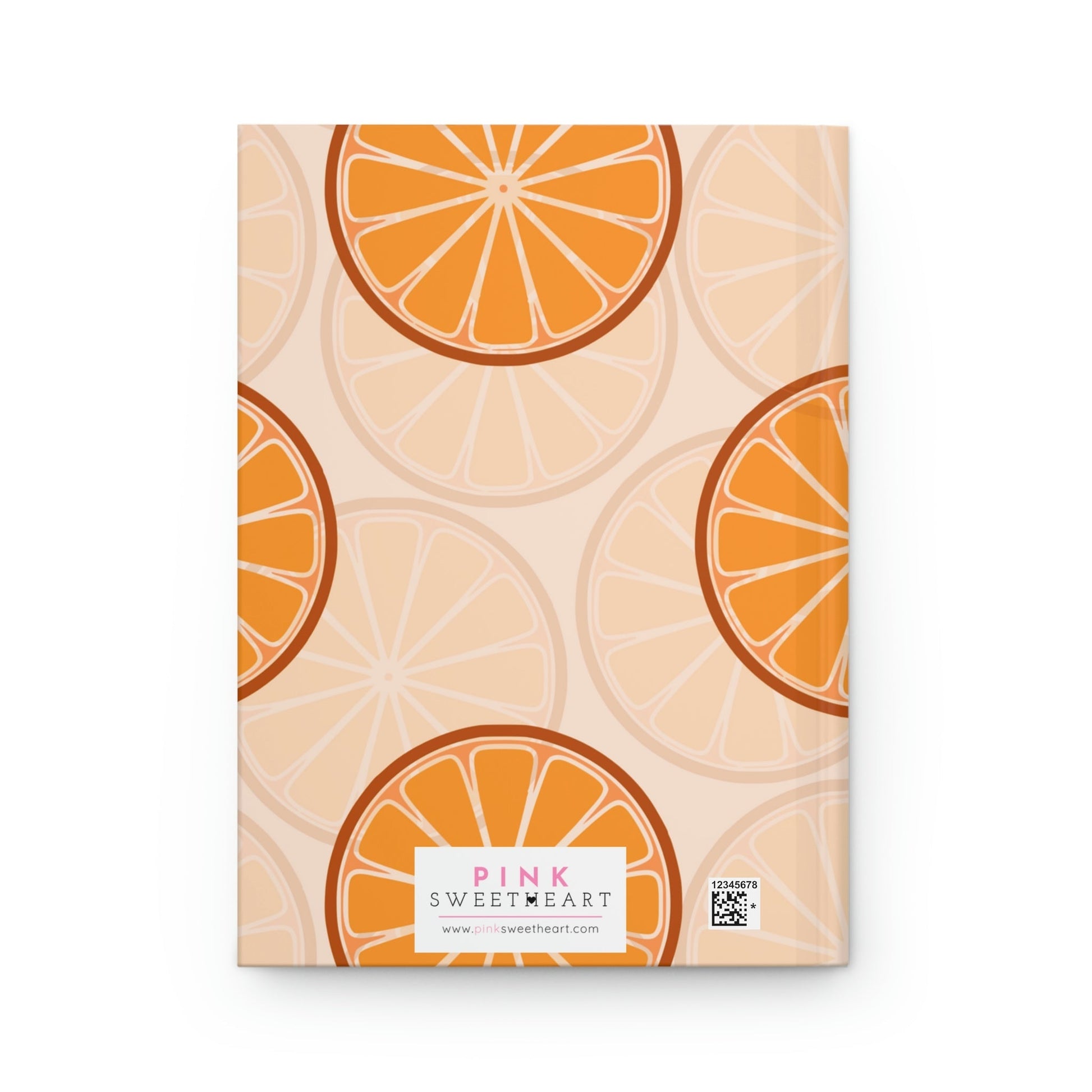 Extra Vitamin C Hardcover Matte Journal Paper products Pink Sweetheart