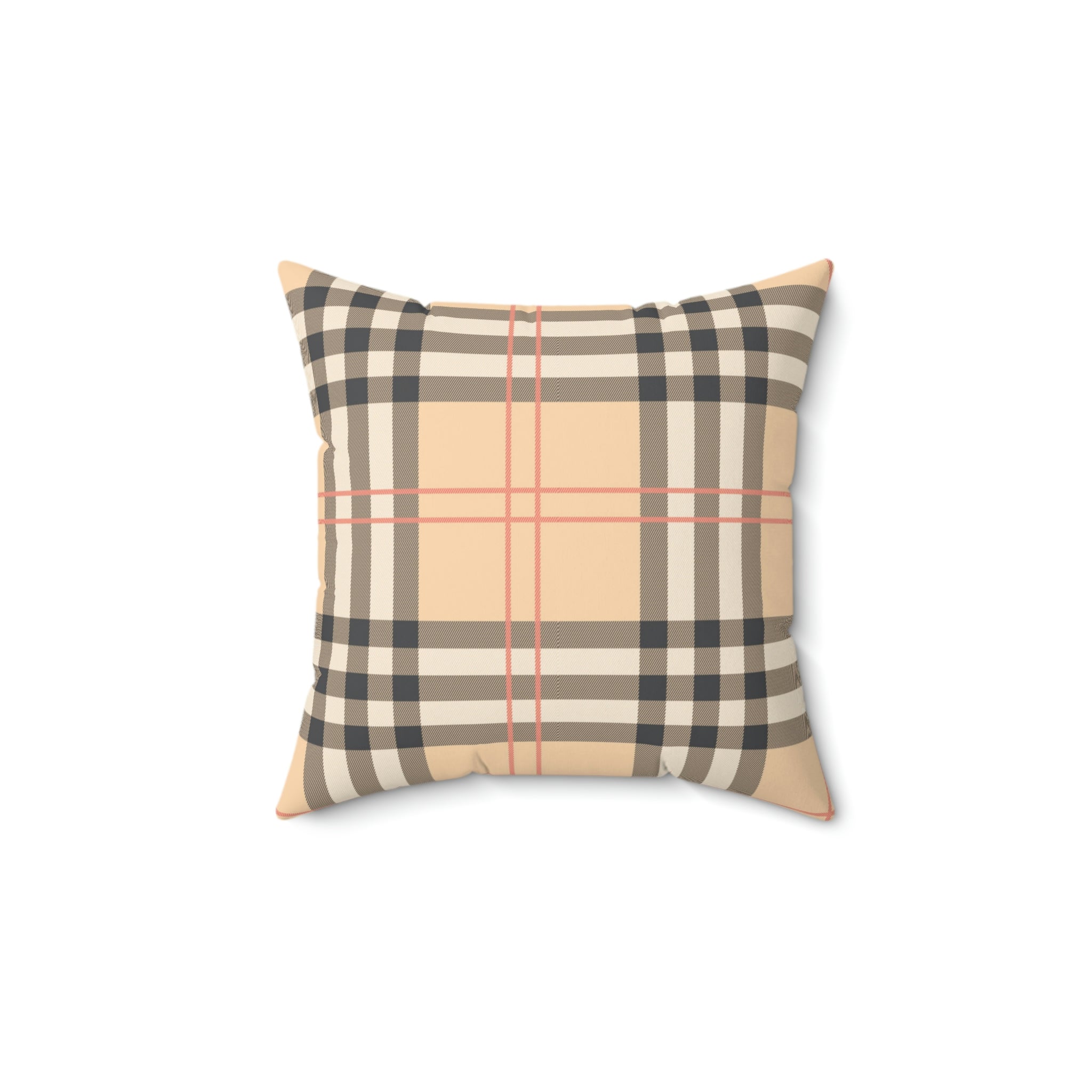 Faux Designer Square Pillow Home Decor Pink Sweetheart