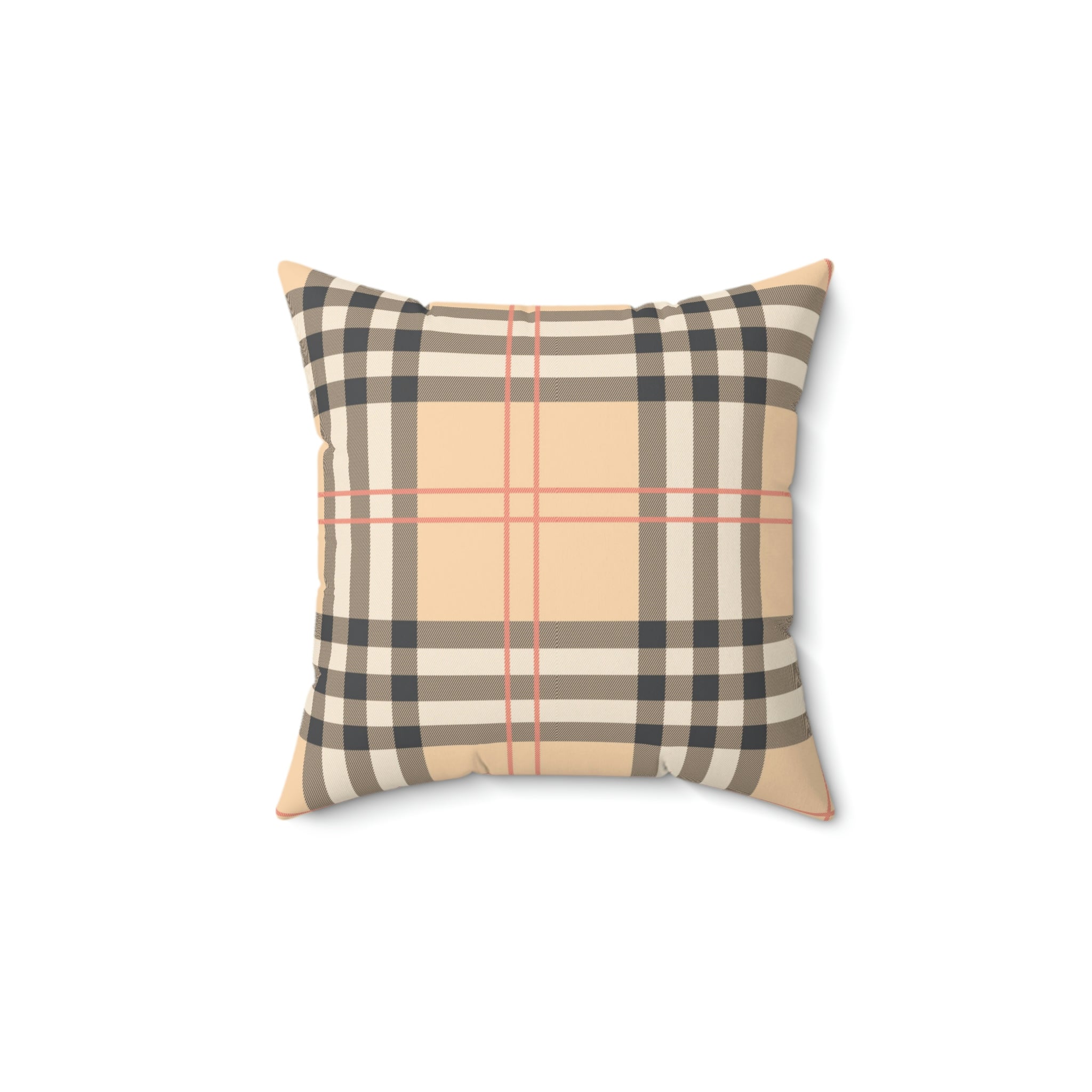 Faux Designer Square Pillow Home Decor Pink Sweetheart