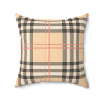 Faux Designer Square Pillow Home Decor Pink Sweetheart