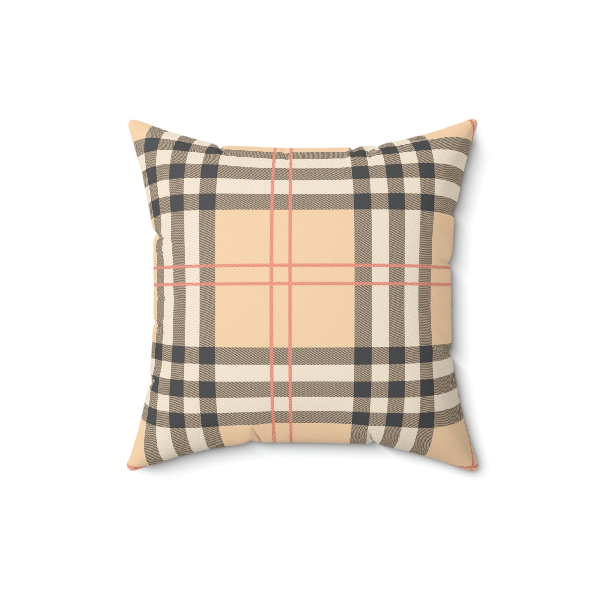 Faux Designer Square Pillow Home Decor Pink Sweetheart