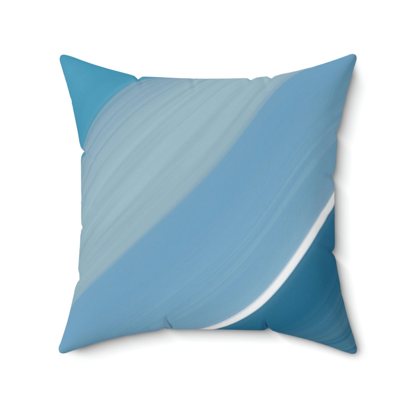 Feeling So Blue Square Pillow Home Decor Pink Sweetheart