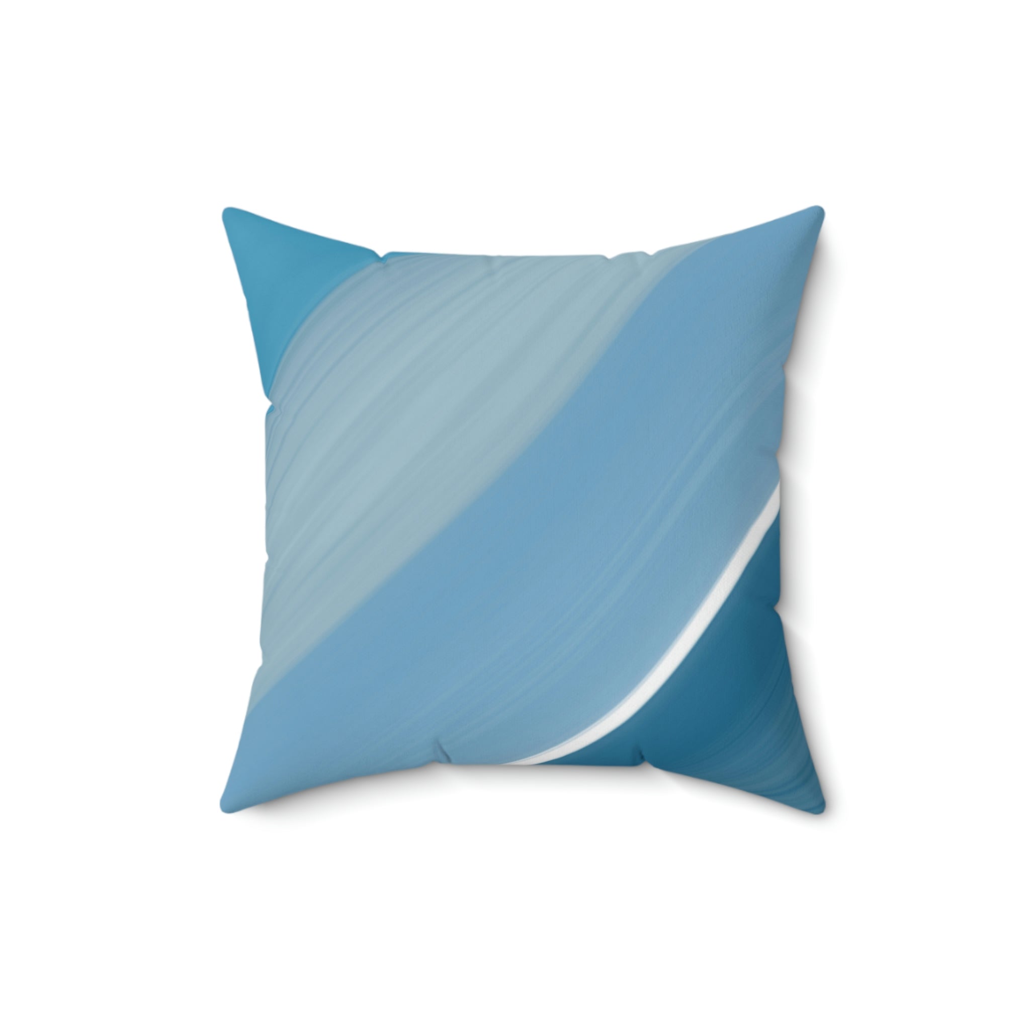 Feeling So Blue Square Pillow Home Decor Pink Sweetheart