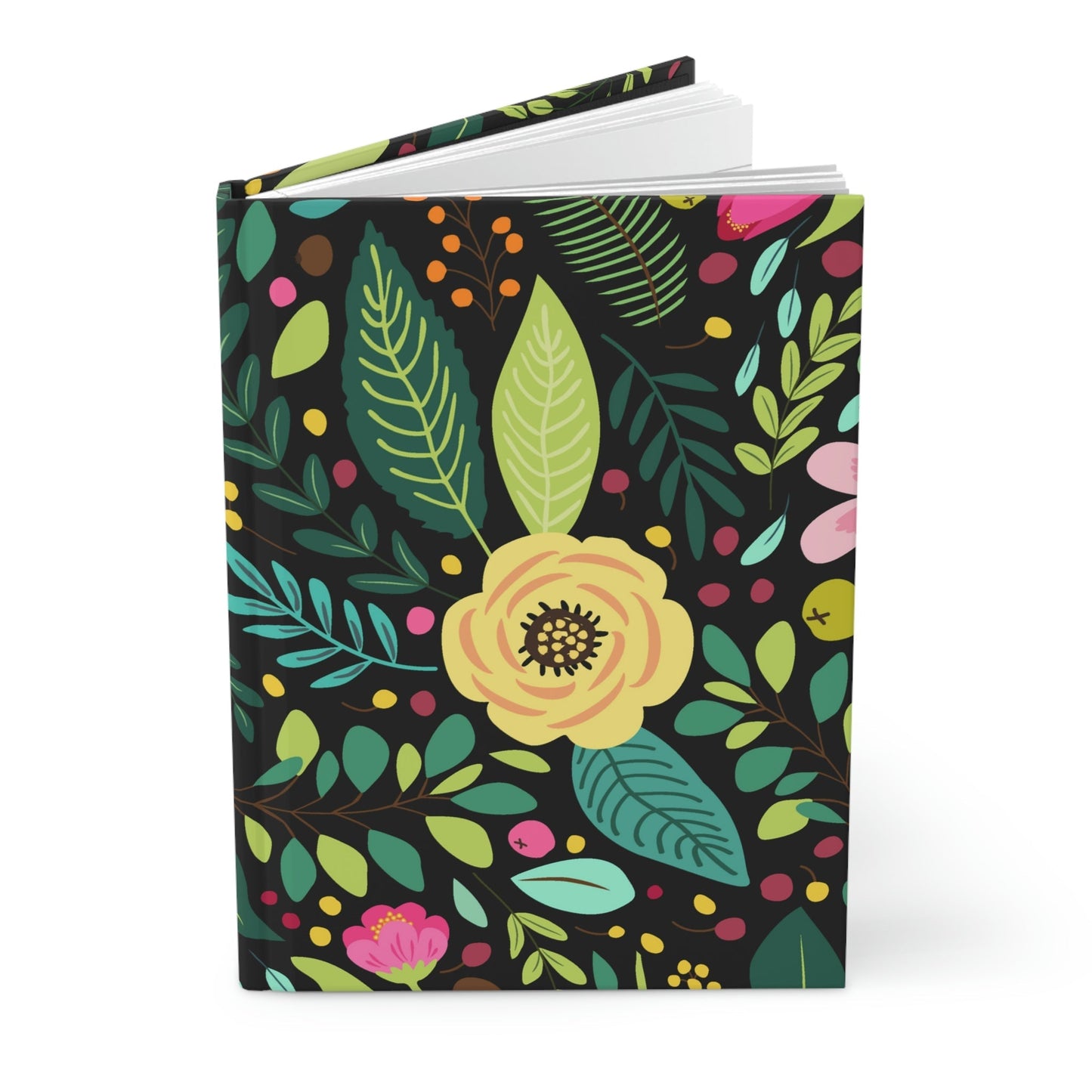 Floral Arrangement Hardcover Matte Journal Paper products Pink Sweetheart