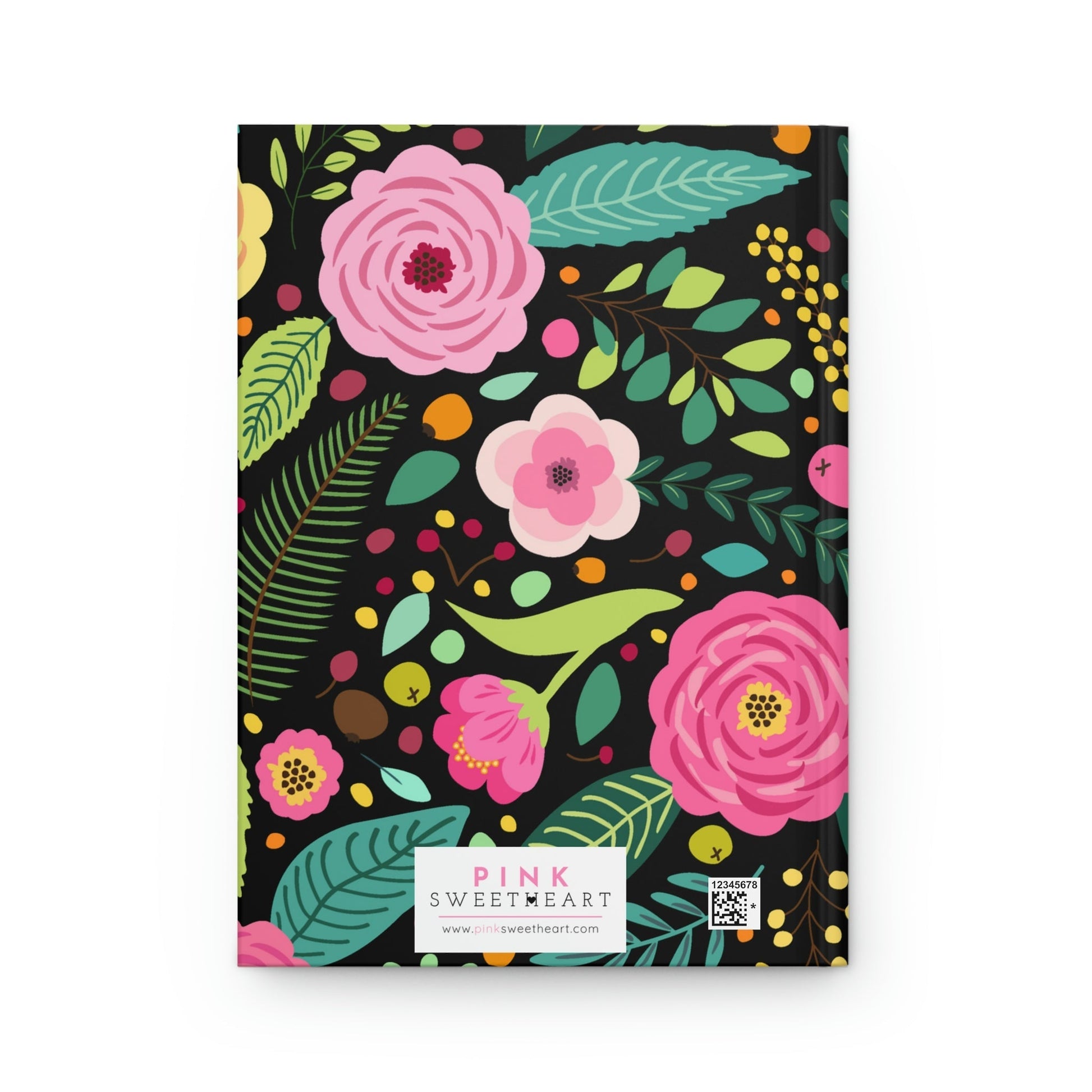 Floral Arrangement Hardcover Matte Journal Paper products Pink Sweetheart