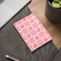 Flower Checkerboard Post-it® Note Pad - Pink Sweetheart