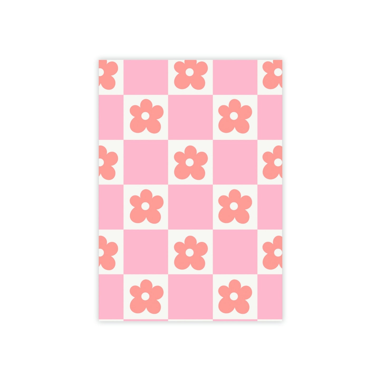 Flower Checkerboard Post-it® Note Pad Paper products Pink Sweetheart