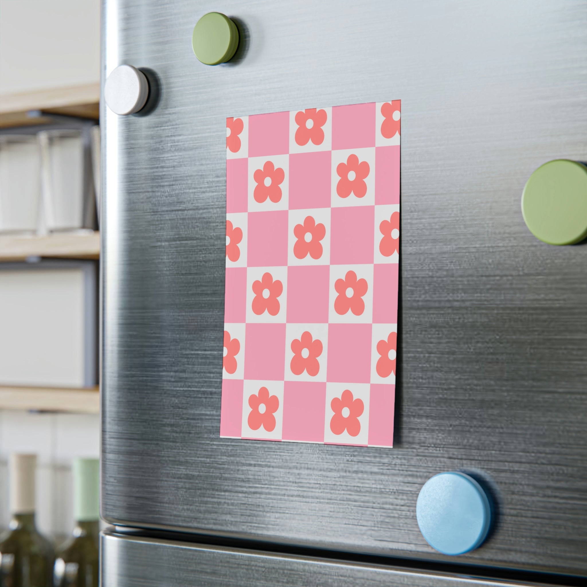 Flower Checkerboard Post-it® Note Pad Paper products Pink Sweetheart
