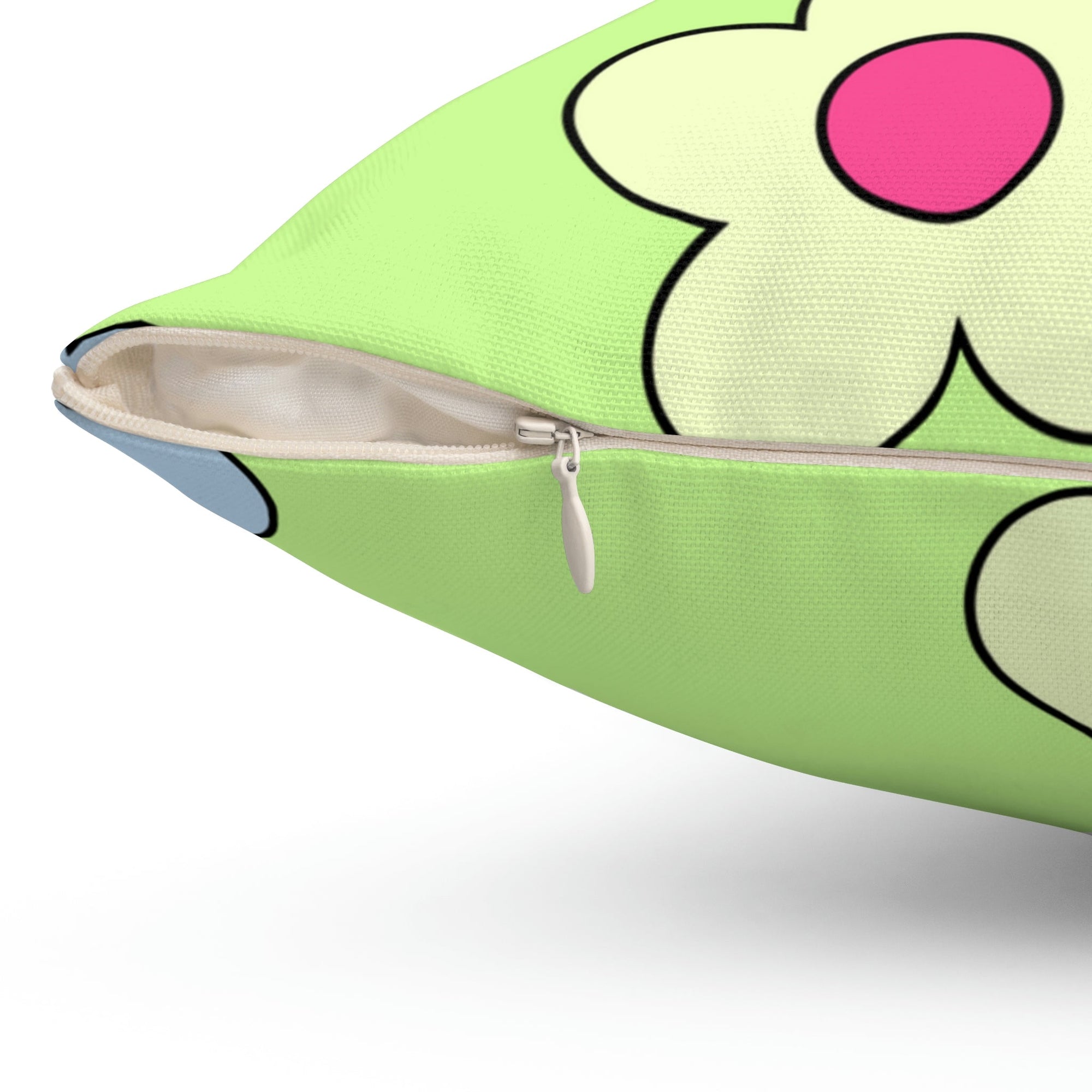 Flower Power Square Pillow Home Decor Pink Sweetheart