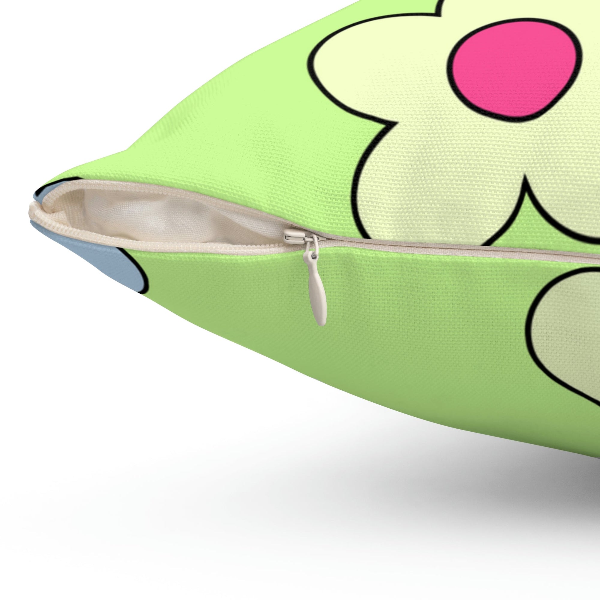 Flower Power Square Pillow Home Decor Pink Sweetheart