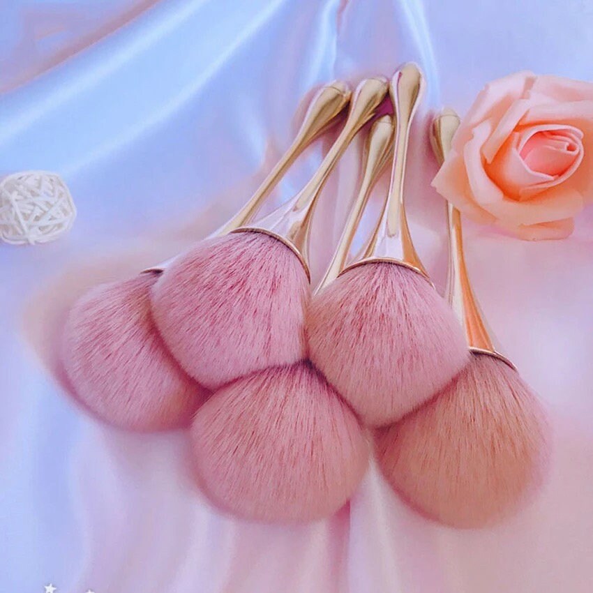 Fluffy Cosmetic Single Blending Brush Makeup Brushes Pink Sweetheart