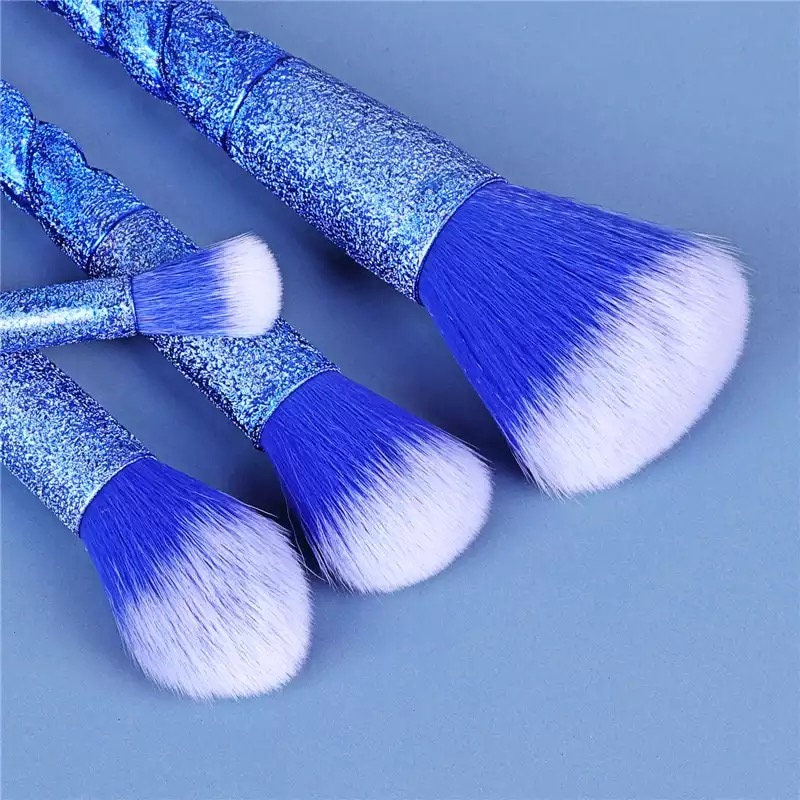 Frosted Unicorn Ombre Makeup Brush Set Makeup Brushes Pink Sweetheart