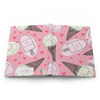 Frozen Sweet Treats Hardcover Matte Journal Paper products Pink Sweetheart