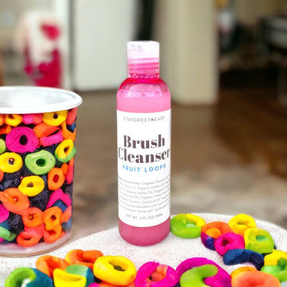 Fruit Loops Makeup Brush Cleanser Makeup Brushes Pink Sweetheart