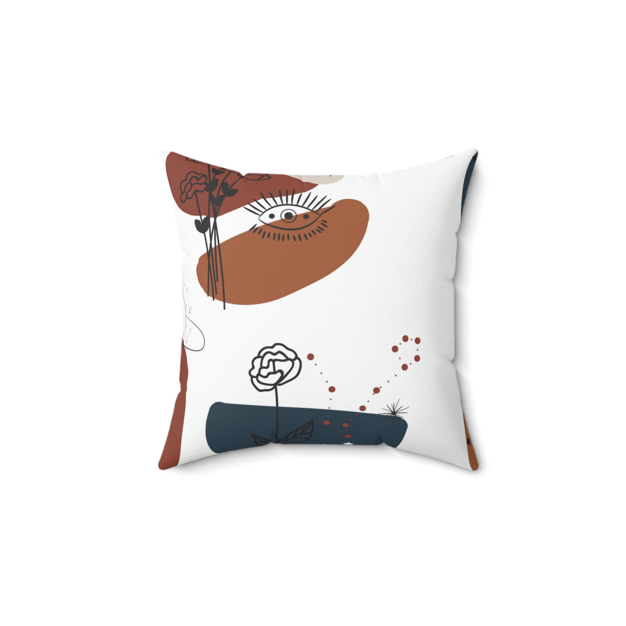 Fulfilling My Purpose Square Pillow Home Decor Pink Sweetheart