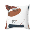 Fulfilling My Purpose Square Pillow Home Decor Pink Sweetheart