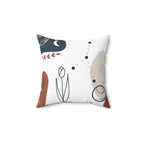 Fulfilling My Purpose Square Pillow Home Decor Pink Sweetheart