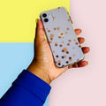 Gold Dots iPhone 11 Phone Case PREOWNED - Pink Sweetheart