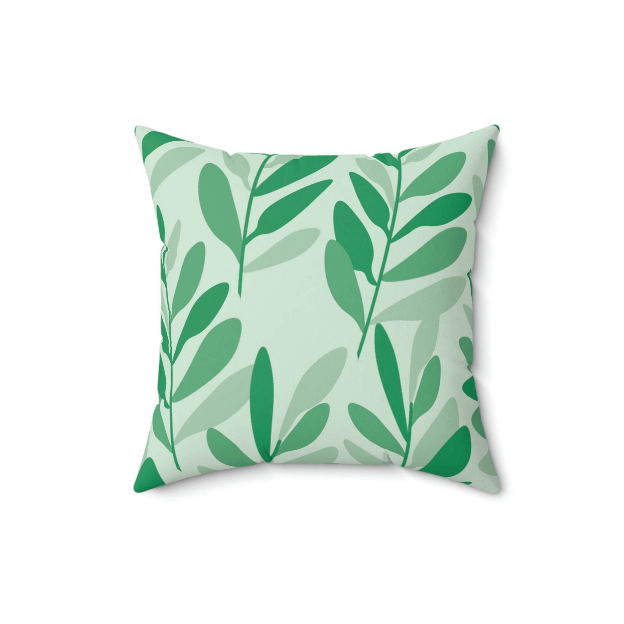 Green Plants Are Good Square Pillow Home Decor Pink Sweetheart