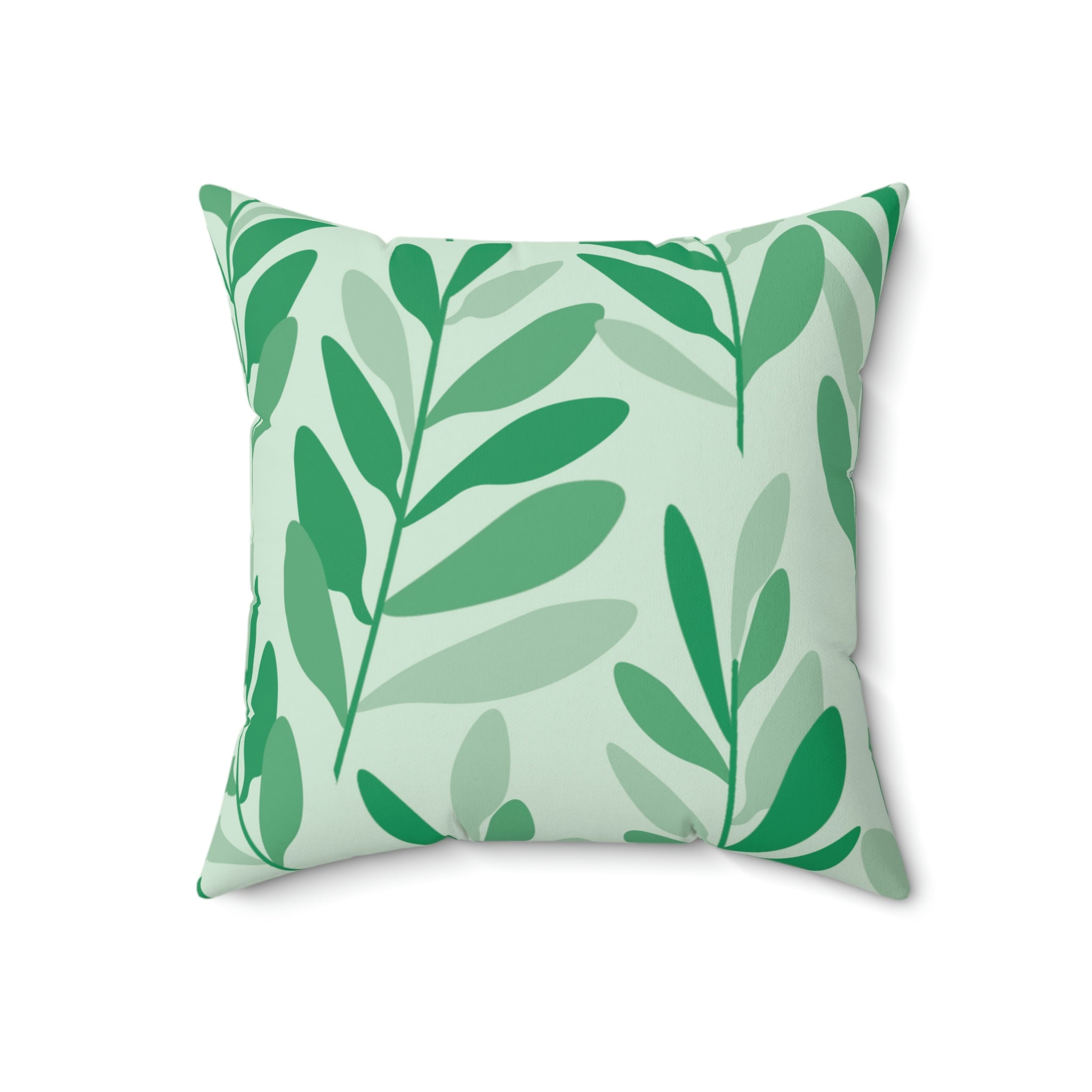 Green Plants Are Good Square Pillow Home Decor Pink Sweetheart