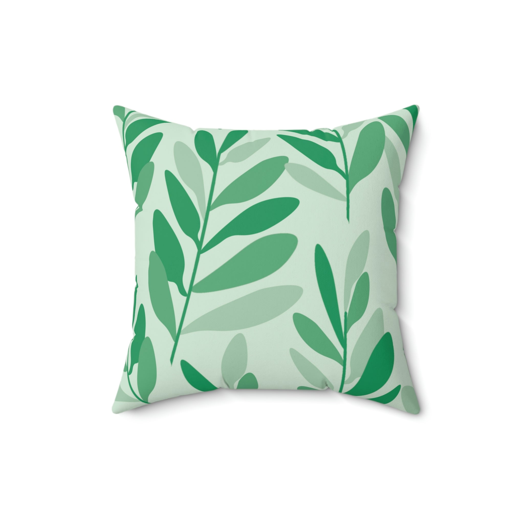 Green Plants Are Good Square Pillow Home Decor Pink Sweetheart