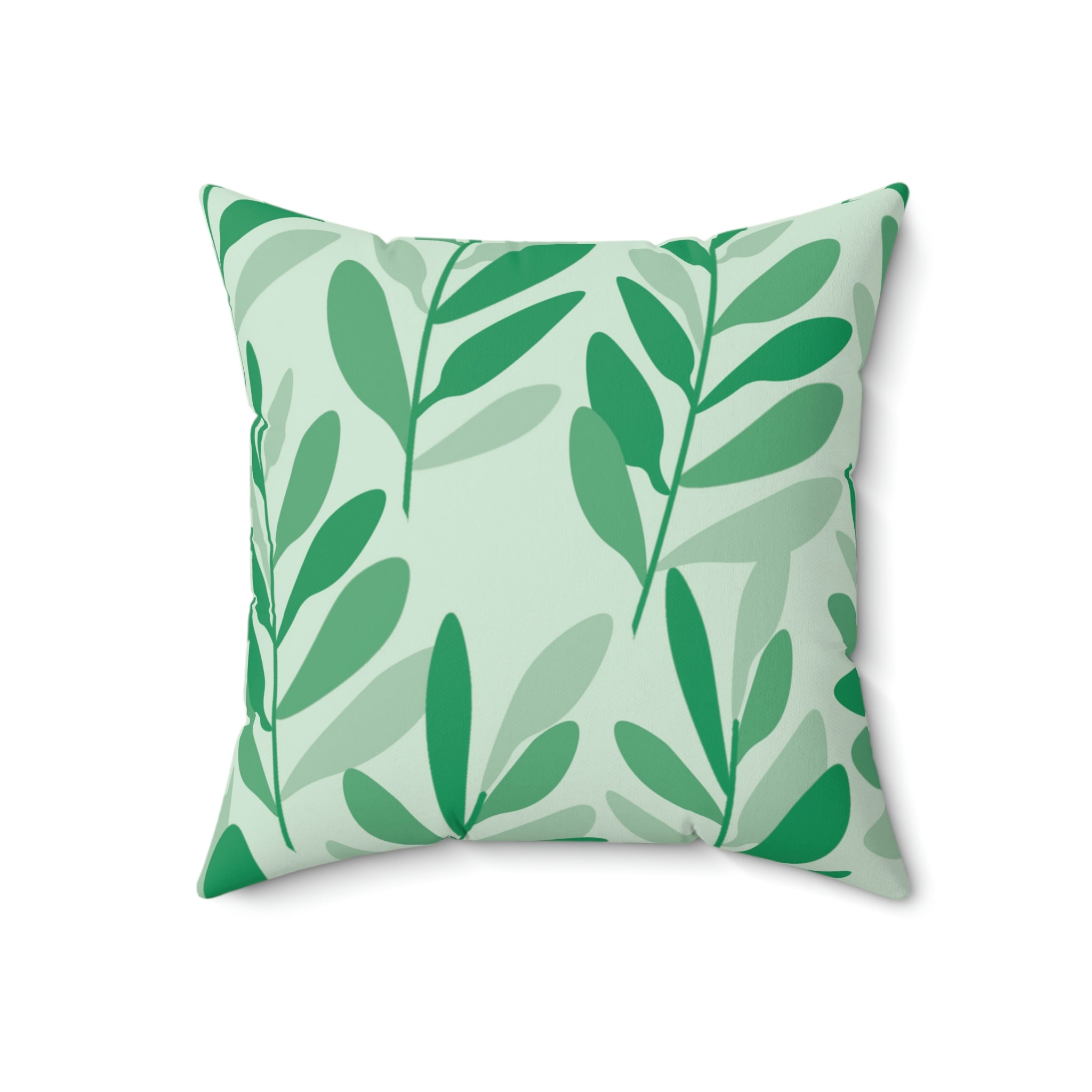 Green Plants Are Good Square Pillow Home Decor Pink Sweetheart