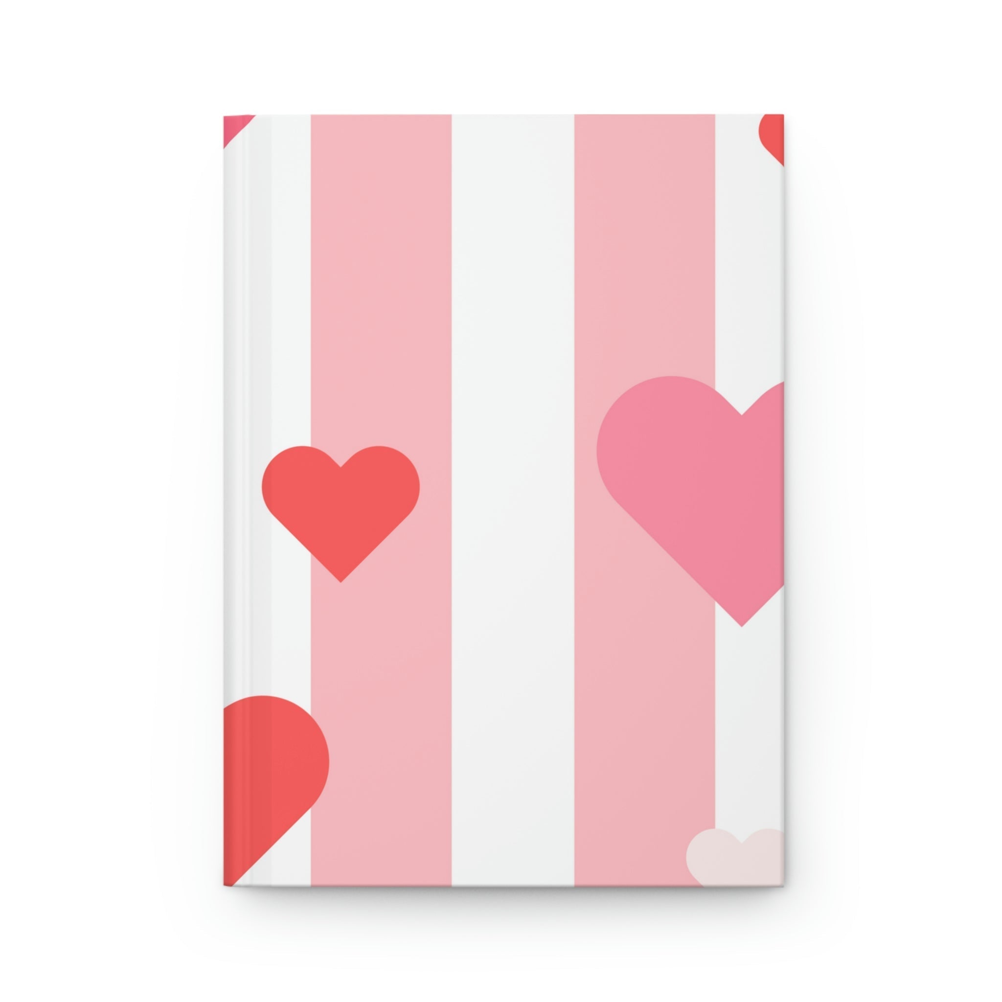 Hearts of Love Hardcover Matte Journal Paper products Pink Sweetheart