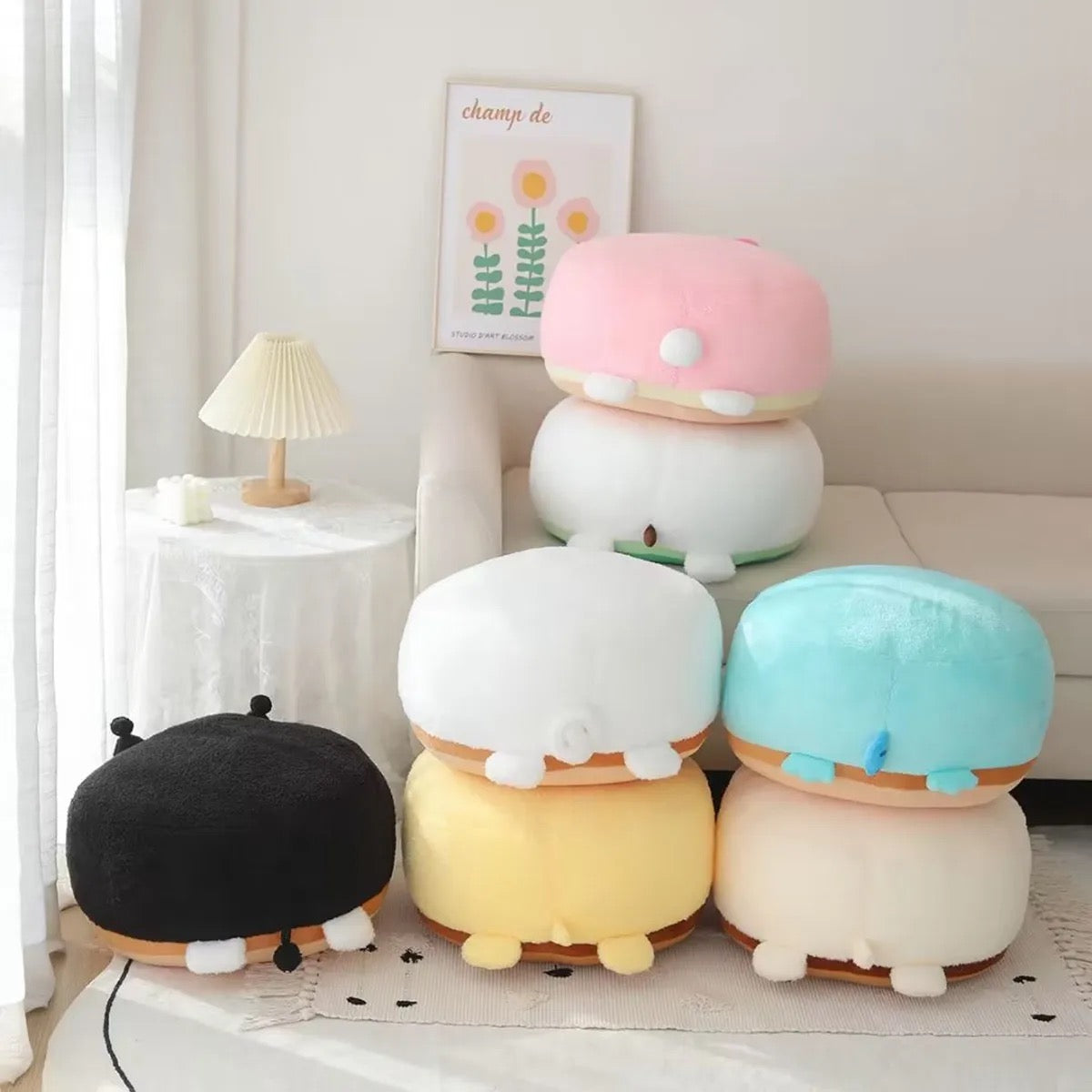 Hello Kitty Doughnut Cushion Home Decor Pink Sweetheart