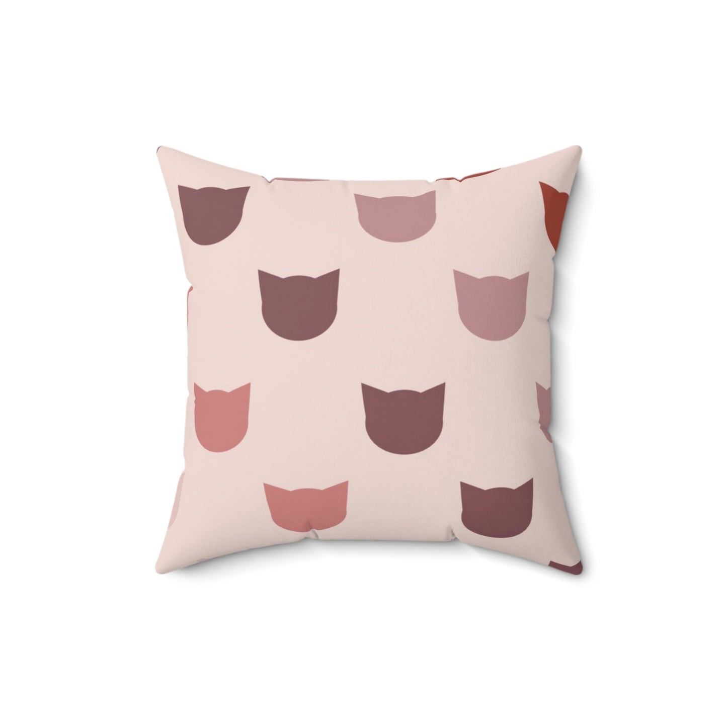 Here Kitty Kitty Square Pillow Home Decor Pink Sweetheart