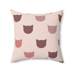 Here Kitty Kitty Square Pillow Home Decor Pink Sweetheart