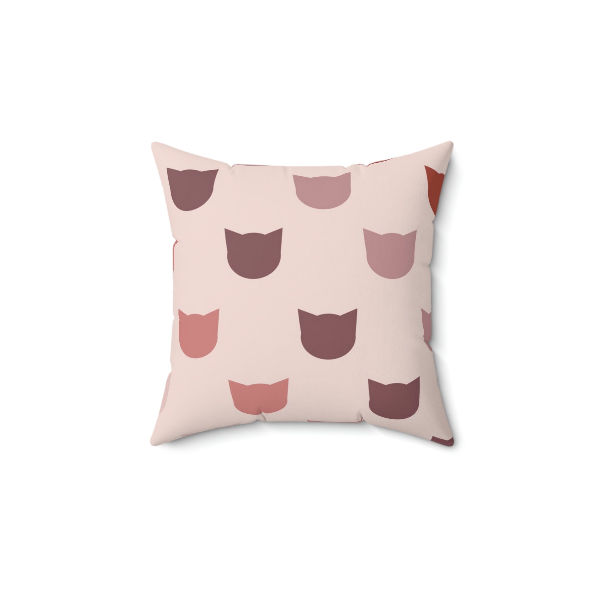 Here Kitty Kitty Square Pillow Home Decor Pink Sweetheart