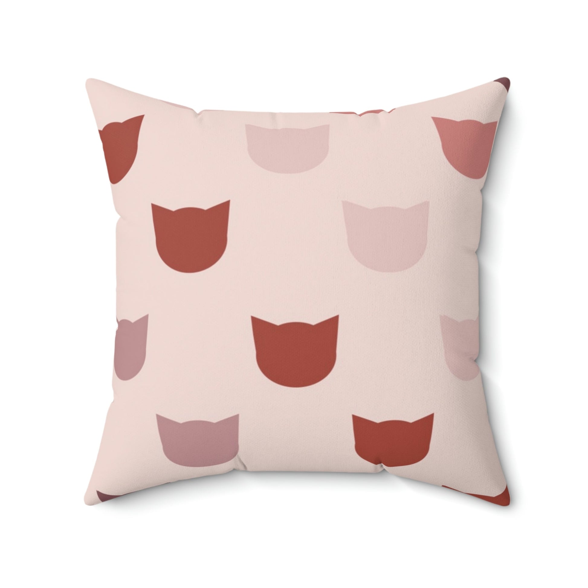 Here Kitty Kitty Square Pillow Home Decor Pink Sweetheart