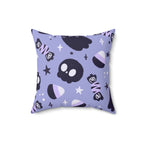 Holloween Fright Square Pillow Home Decor Pink Sweetheart