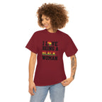 I Love Being a Black Woman Cotton Tee T-Shirt Pink Sweetheart