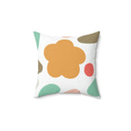 Imagine a Garden Like Hers Square Pillow Home Decor Pink Sweetheart