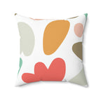 Imagine a Garden Like Hers Square Pillow Home Decor Pink Sweetheart