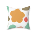 Imagine a Garden Like Hers Square Pillow Home Decor Pink Sweetheart
