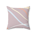 Inside the Lines Square Pillow Home Decor Pink Sweetheart