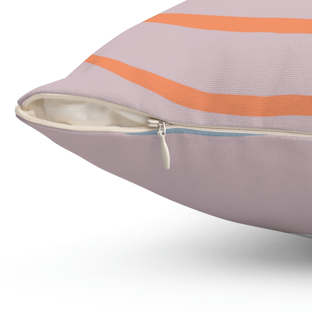 Inside the Lines Square Pillow Home Decor Pink Sweetheart