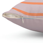Inside the Lines Square Pillow Home Decor Pink Sweetheart