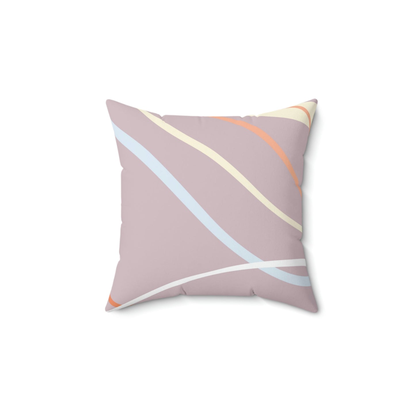 Inside the Lines Square Pillow Home Decor Pink Sweetheart
