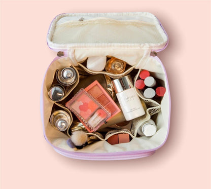 Jumbo Kawaii Character Cosmetic Makeup Tote Bag Cosmetic & Toiletry Bags Pink Sweetheart
